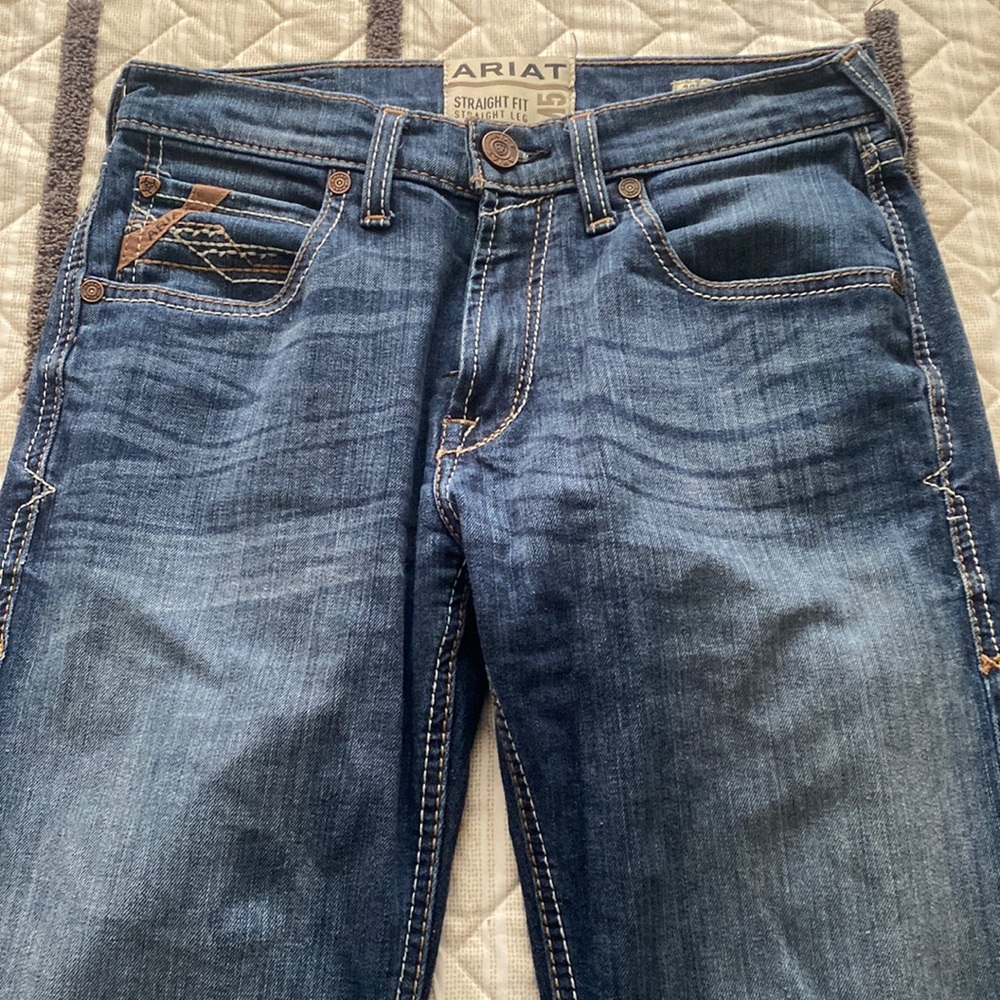 Ariat cowboy Jeans.